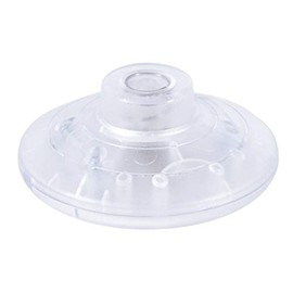 B&P Lamp® Floor Switch with On-Off Push Button (Clear)