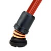Flexyfoot Shock Absorbing Comfy Grip Double Adjustable Crutch - Improves