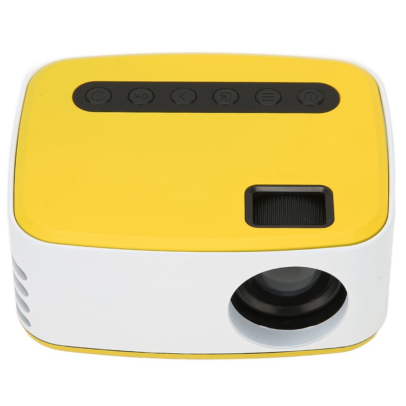 Mini Projector LED WiFi USB Connection 1080P Inbuilt Speaker Portable