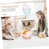 MAGICLULU 2pcs Small Storage Baskets with Handles Compact Shower and