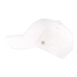 Balke Summer Baseball Cap for Men and Women - White, White