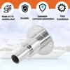 Straight Thru Hull Exhaust Skin Fitting 24mm Tube Pipe Socket