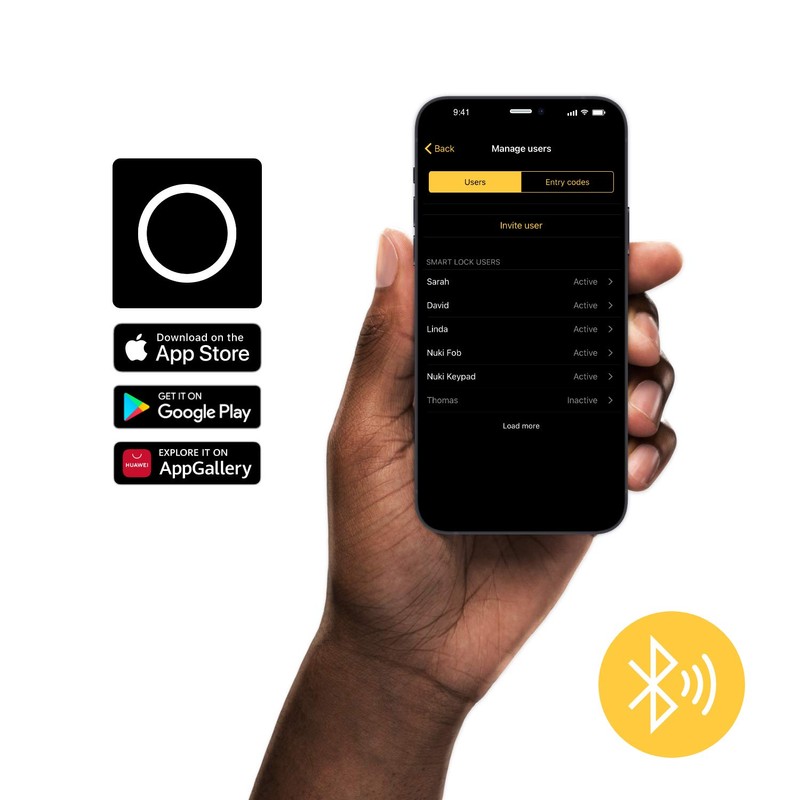 Nuki Fob Smart Extension for Nuki Smart Lock, Bluetooth Add-On,