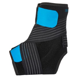 7 iDP Control Ankle Support – Adjustable Compression Brace for Injury Recovery and Stability (Medium)
