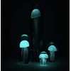 Dynasty Gallery Tall Orange Jellyfish Glow in The Dark Glass