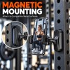 Magnetic Phone Holder for Gym Equipment – 360° Adjustable Retractable