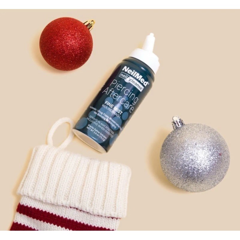 Paquete De 6 Neilmed Piercing Aftercare Grande 177ml C/u