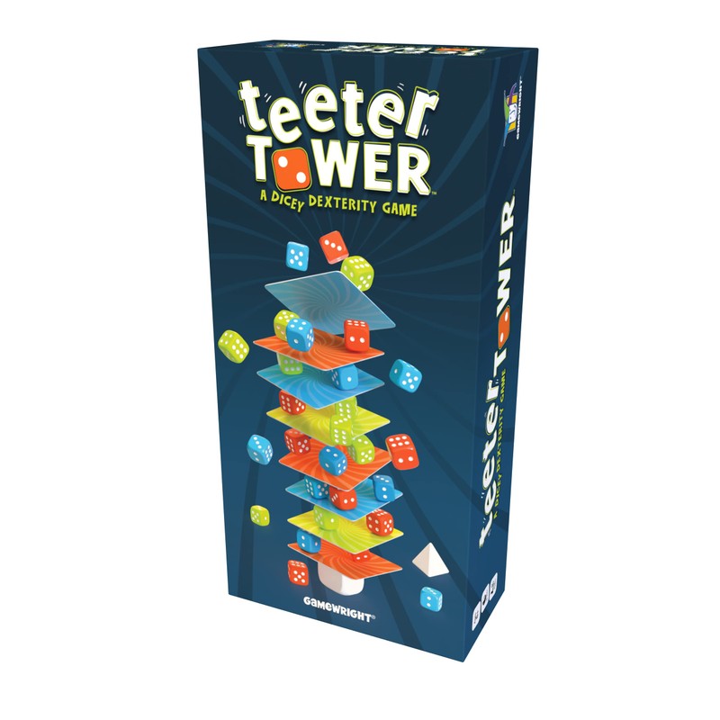 Teeter Tower -A Dicey Dexterity Game