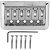 Professional Metal Six string Bridge for 6 string Electric Guitar