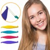 PYRUVAE Orthodontic Braces with 5 Placements, 500 Pieces Orthodontic Elastic