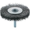 TRUSCO TB-6243 Wheel Brush with Shaft, Diameter 3.0 inches (75