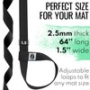 TECEUM Yoga Mat Strap – Black & 30+ Colors –