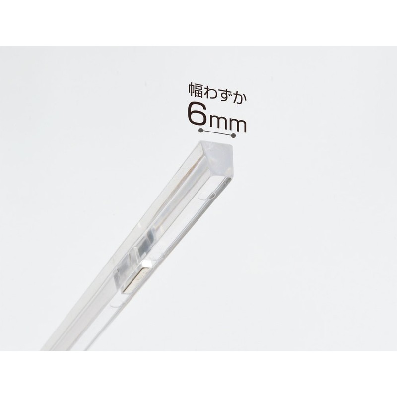 Magx MSLB-220-3P-KT Magnetic Slim Bar Clear, 8.7 inches (220 mm),