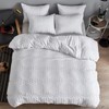 Freyamy Seersucker Bed Linen (135 x 200 cm), 2-Piece Set,