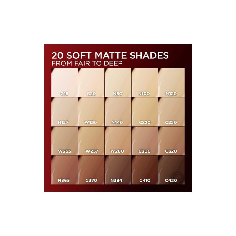 L'Oréal Paris Infallible 24H Fresh Wear Base de Maquillaje en