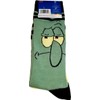 Hypnotic SpongeBob SquarePants and Squidward Crew Socks 2 pack size