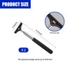 jeseny Pack-2 Car Rearview Mirror Wiper, Telescopic Auto Mirror Squeegee