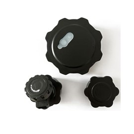 UPWOIGH Black 5 Gal, 6.6 Gal Water Jug for Lawn Mower, Snow Blower