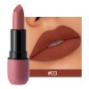 Labiales Mate 6pcs Waterproof Larga Duración Velvet Verde Oscuro