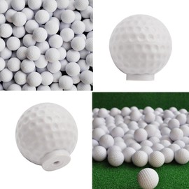 ZILucky Set of 6 Golf Ball Drawer knobs, Ball Sports Party Theme Home Decor, Drawer Pulls Handles for Dresser Cupboard Wardrobe Cabinet Kitchen Knobs (Golf Ball)