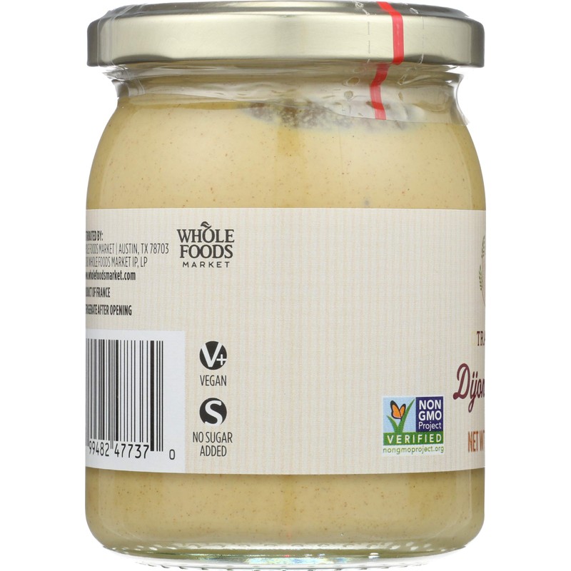 Whole Foods Market Traditional Dijon Mustard, 7.06 oz