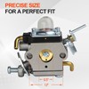 574386701 Carburetor for Husqvarna 122LK 122LD 122LDX 122C WeedEater 2-Cycle