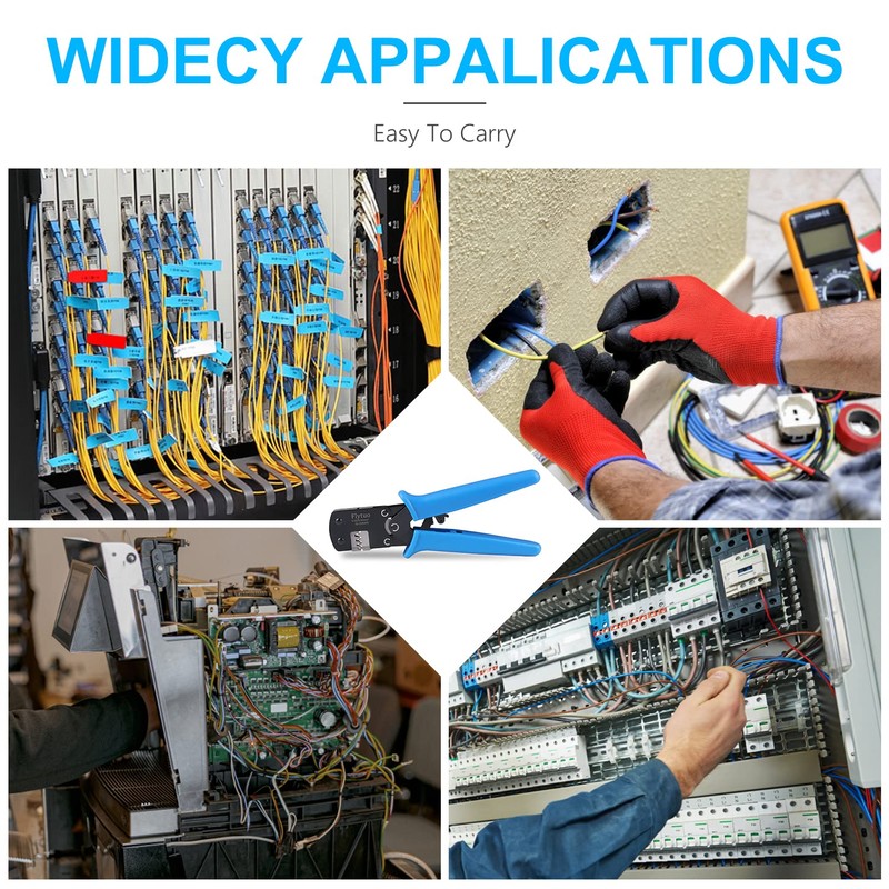 Flytuo Micro Connector Pin Crimping Tools for Molex, JST, JAE,