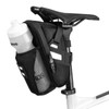 Rockbros Bicycle Saddle Bag with Bottle Holder Waterproof Scratch-Resistant Reflective