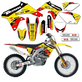 Team Racing Graphics kit Compatible with Suzuki 2001-2015 JR80, EVOLV