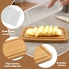 Butter Dish with Lid and Slicer Set for Standard Butter