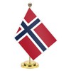 Norway Desk Flag, 30 cm Large Small Norwegian Banner Outdoor,