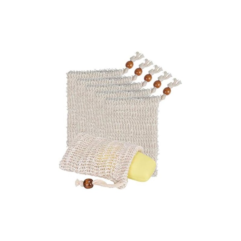 BUYGOO Bolsa Exfoliante de Jabón de Sisal MG-BZ371 - Pack