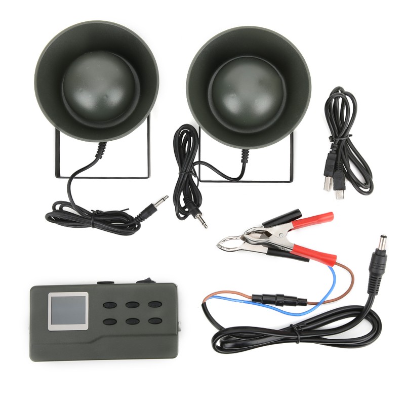 CP-390 Double 35W Outdoor Loudspeaker Electric Bird Sound Player MP3