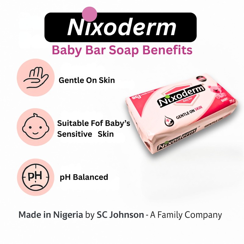 Nixoderm Baby Bar Soap (75g) (5)