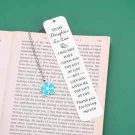 Daughter in Law Gifts from Mom Daughter in Law Birthday Gifts Easter Basket Stuffers for Kids Bridal Shower Gifts Wedding Gift for Future Daughter 1th 25th Anniversary Steel Gift Christmas Valentine