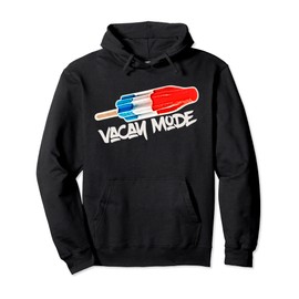 Vacay Mode Rocket Pop Bomb Popsicle Summertime Vacation Pullover Hoodie