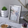 Frametigo Silver Plated Dazzle Bubble Photo Frame - Fits Photo