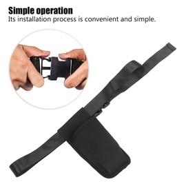 Brrnoo Massage Belt Waist Bag, Massage Oil Bottle Belt, Massage Oil Belt Holder, Oxford Cloth Massage Belt for Oil, Washable Portable Professional Stable, Adjustable Belt Bottle Holder