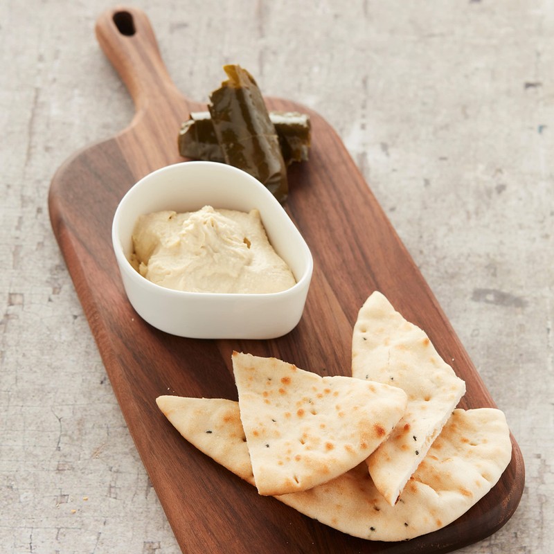 Point-Virgule Walnut Wood Serving Board with Handle, Perfect for Serving
