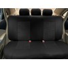 AUTO HIGH Car Seat Covers, Black-Full Set Car Seat Protector