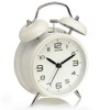Peakeep 4 Inches Twin Bell Loud Alarm Clock for Heavy
