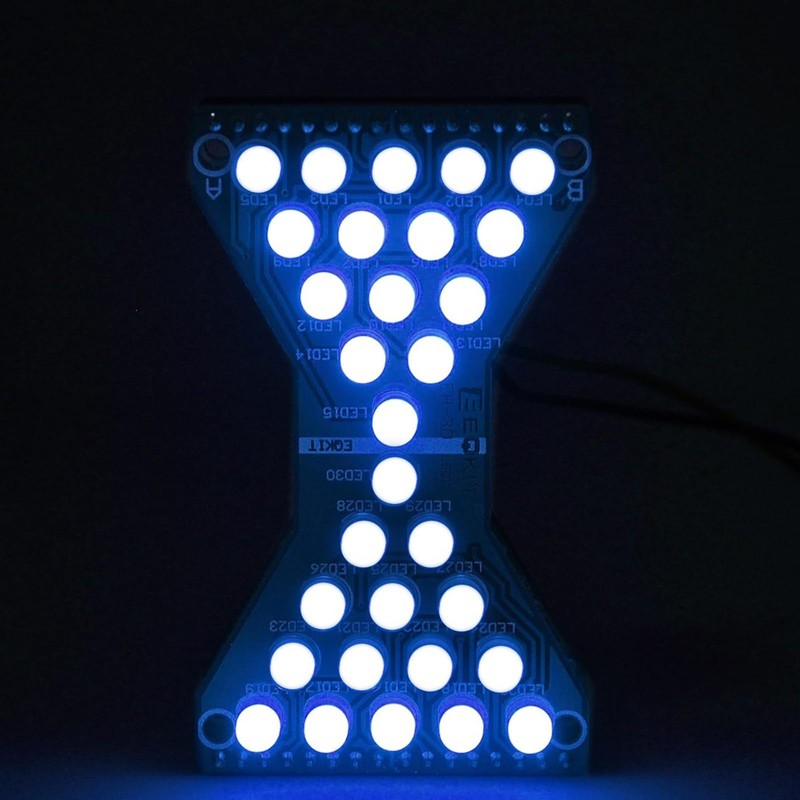 Podazz LED Electronic Hourglass DIY Soldering Practice Welding Board Kit