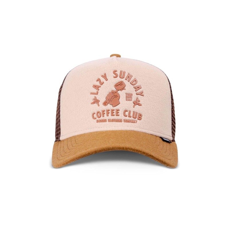 Djinns - Lazy Barista Trucker Cap Mesh Cap Hat Cap