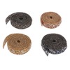 4Pcs Crystal Rhinestone Ribbon Self Adhesive Cuttable Shiny Rhinestone Ribbon