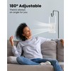 Koonie USB Desk Fan, Strong Wind Ultra Quiet Small Personal