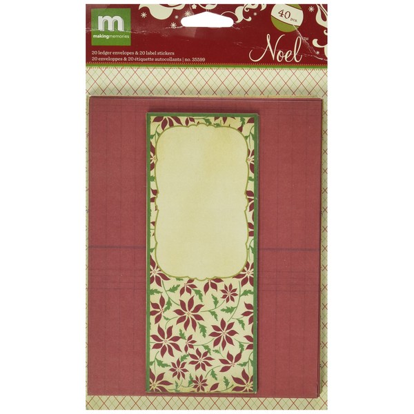 Making Memories Noel Ledger Envelopes