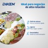 DIKEN 1,000 Guantes de Polietileno Grado Alimenticio para Cocina y