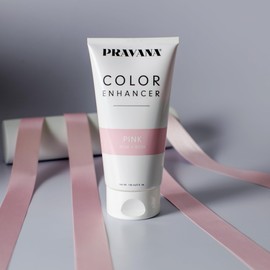 Pravana - Acondicionador con Color Enhancer Pink 148ml para Cabello Rosa, Dura hasta 7 Lavados, Acondiciona y Promueve la Elasticidad, Formulado con Alta Tecnología