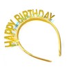 EKEFE Happy Birthday Headband Birthday Crown Glitter Birthday Girl Tiara