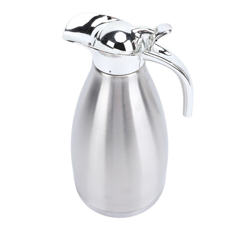Stainless Steel Thermal Coffee Pot Multipurpose European Style Double Wall